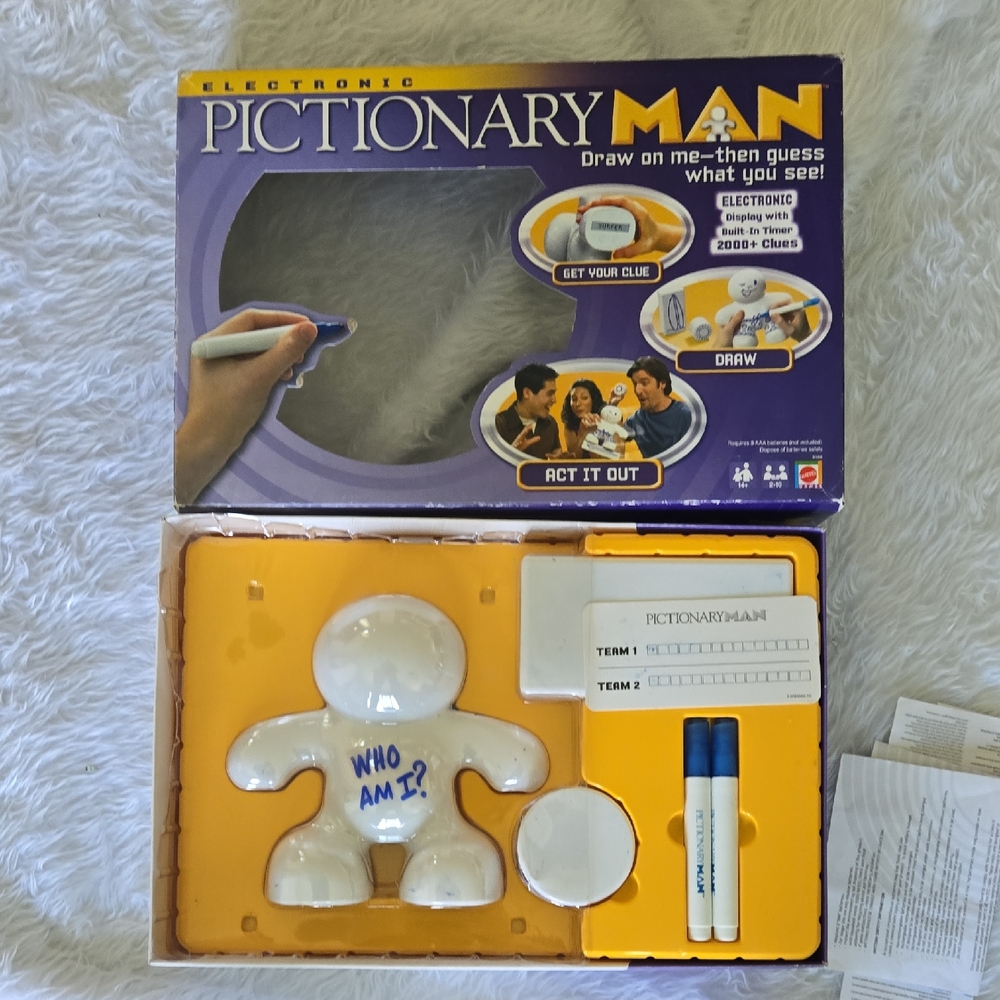 Electronic Pictionary Man Game